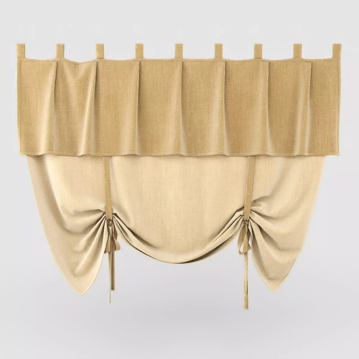 curtain 22 3D model_0