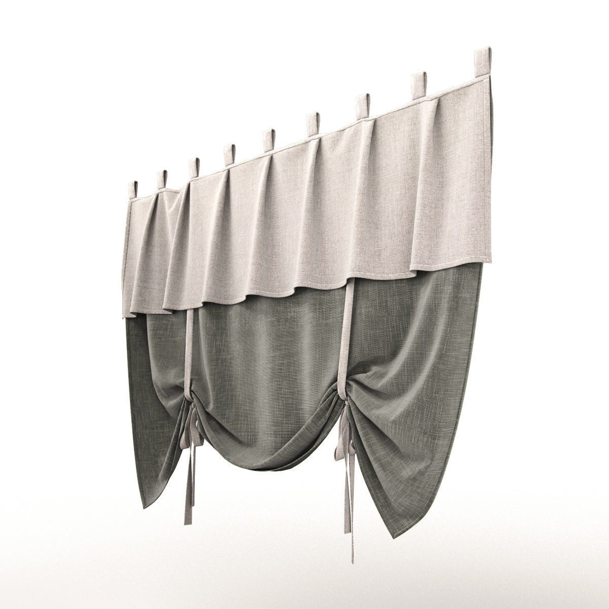 curtain 22 3D model_12