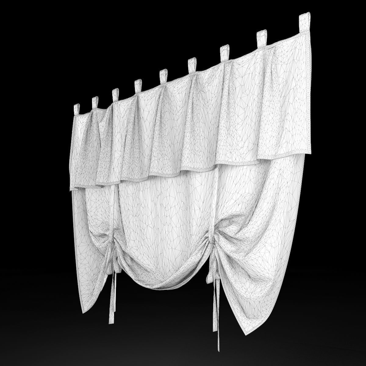 curtain 22 3D model_4
