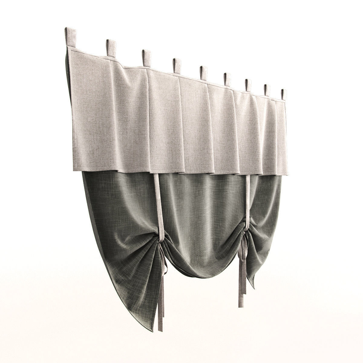 curtain 22 3D model_8