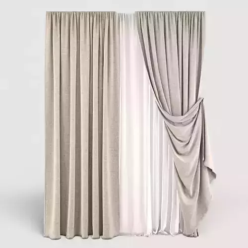 curtain 26 3D model