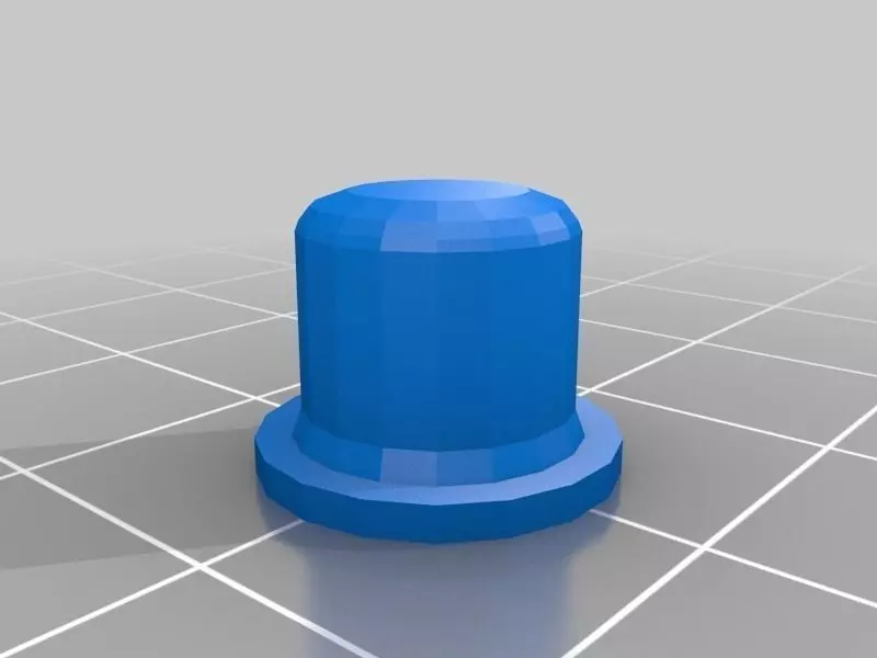 single button enclosure for 6mm momentary switch Free 3D print model_0