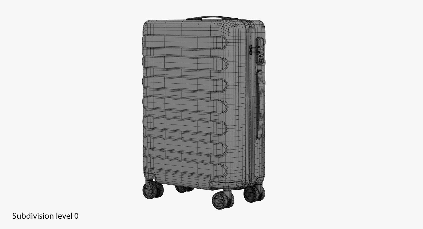 Suitcase 2 3D model_14
