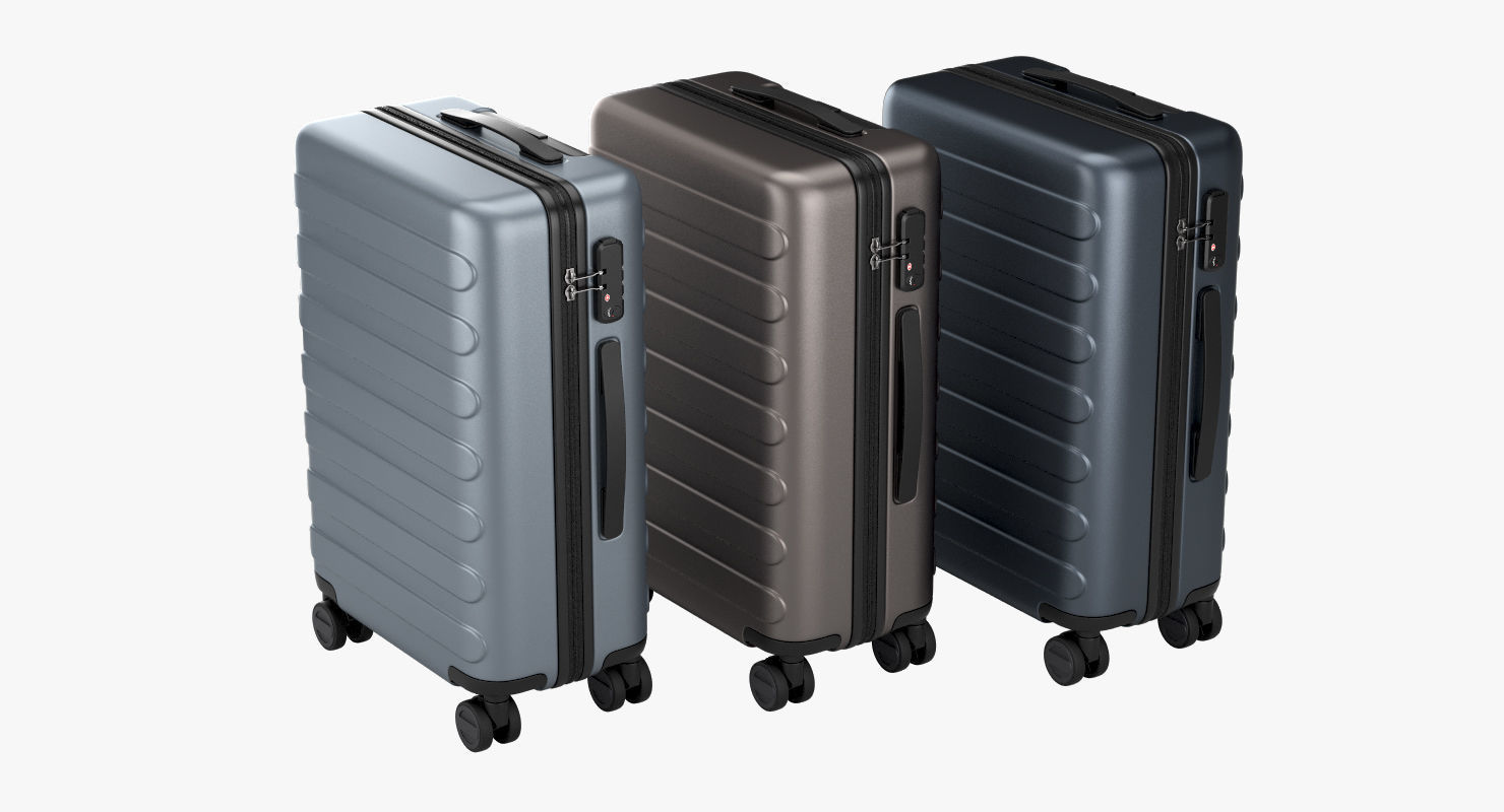 Suitcase 2 3D model_1