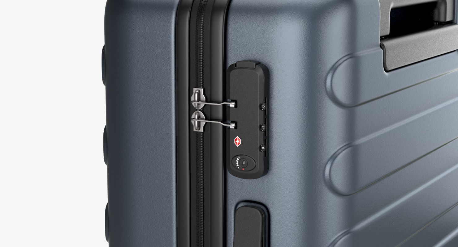 Suitcase 2 3D model_9