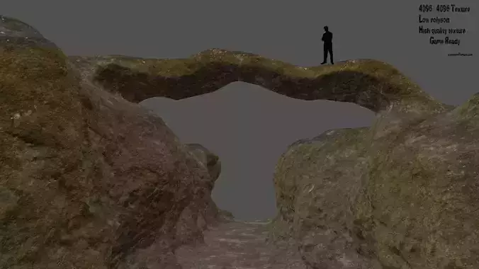 canyon piece of rock