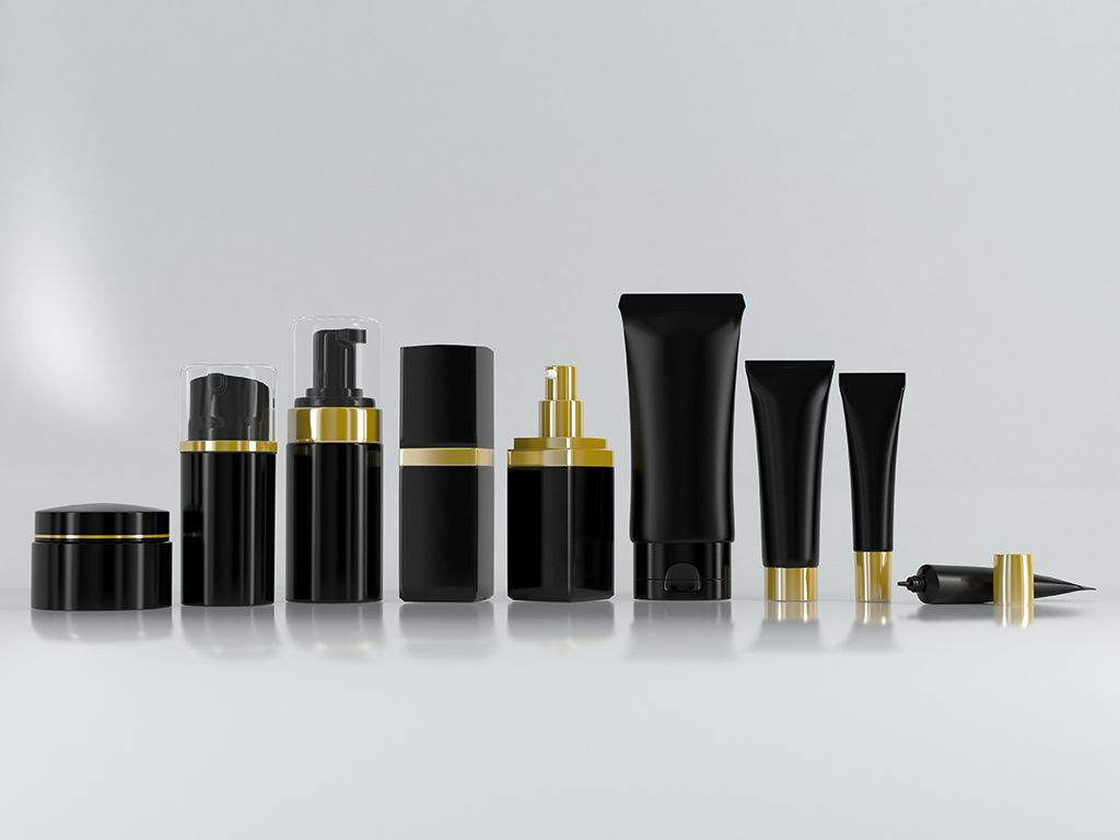 Cosmetic Bottle and Tube Set 3D model_4