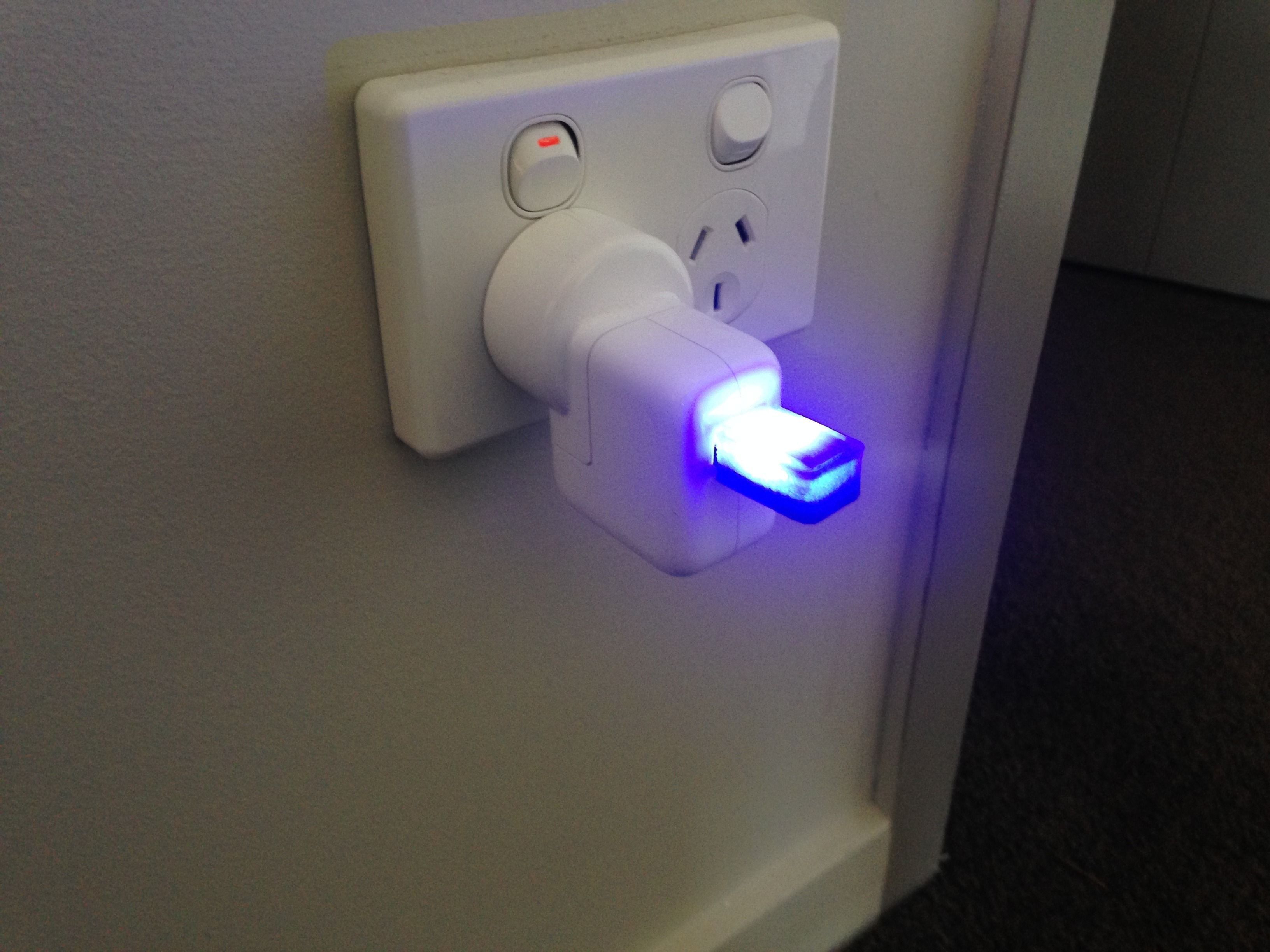 USB Night Light Free 3D print model_2