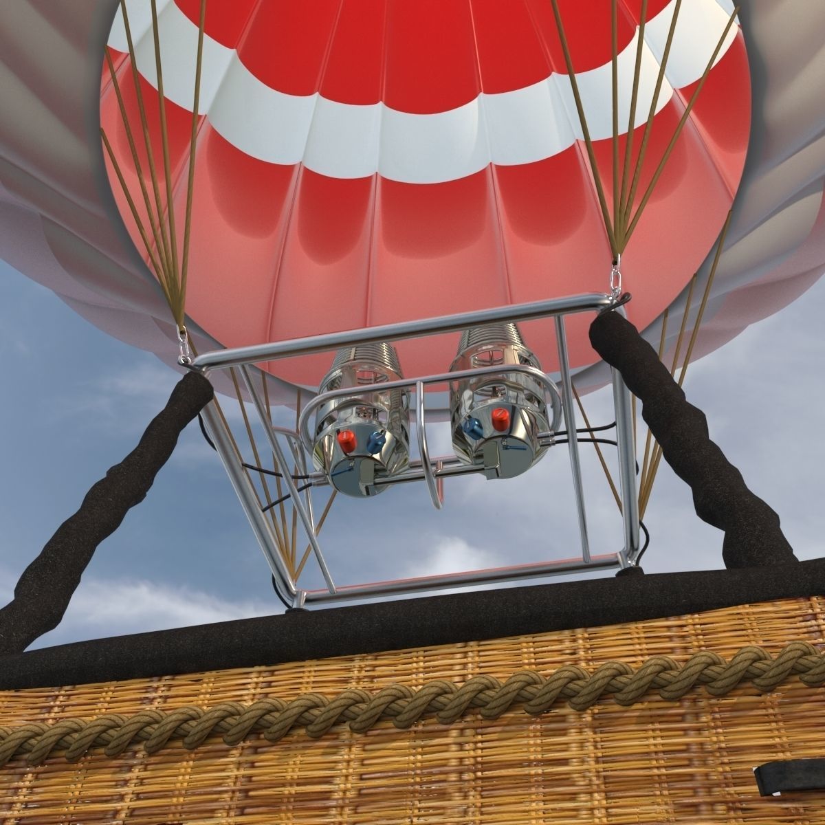 Balloon Hot Air 3D model_13