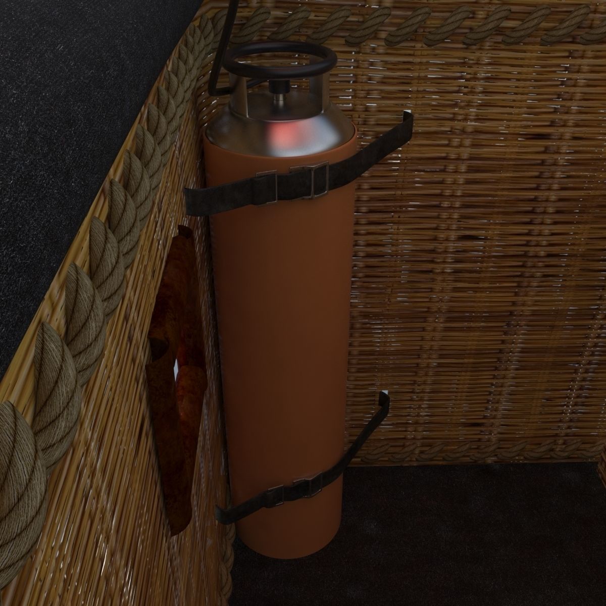 Balloon Hot Air 3D model_16