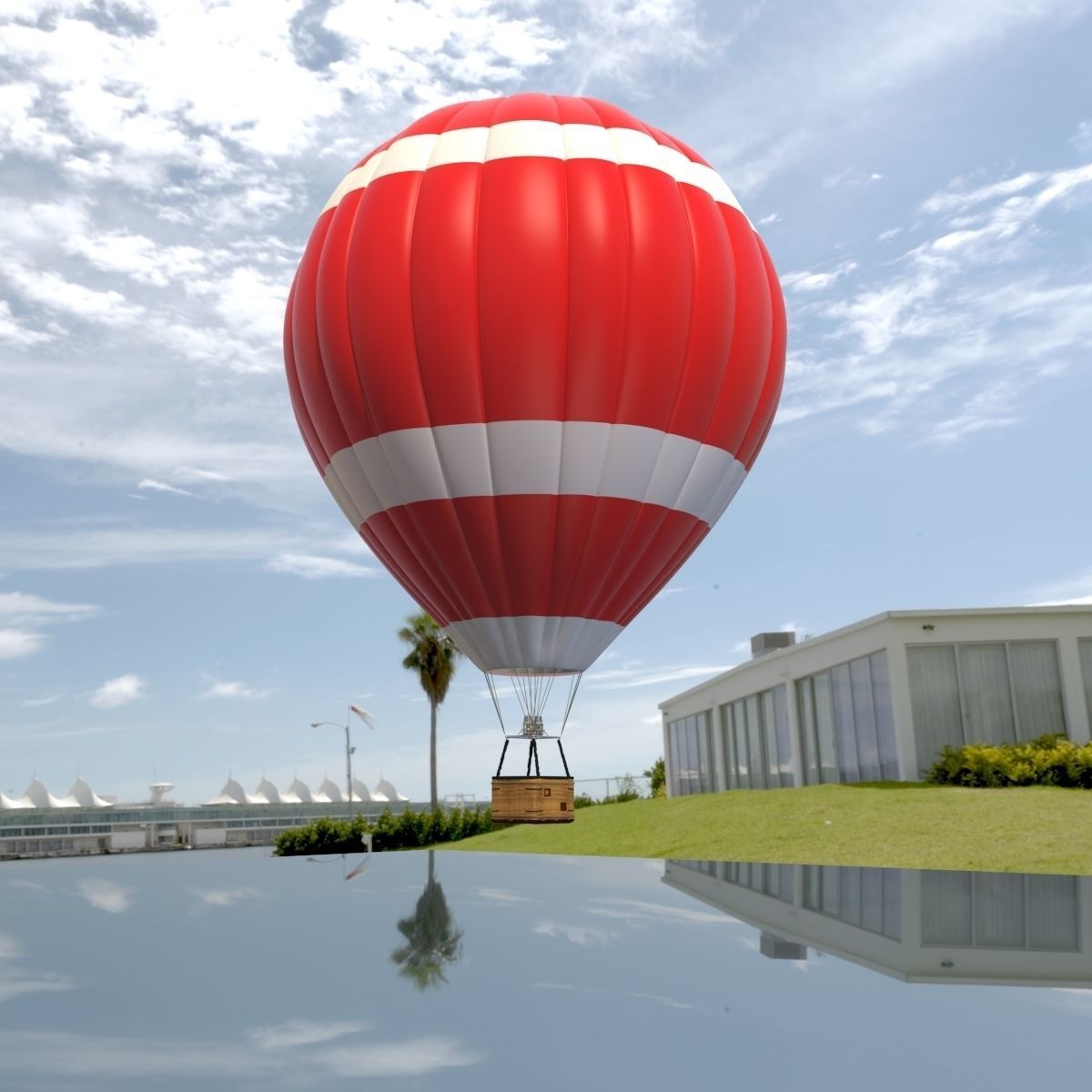Balloon Hot Air 3D model_10