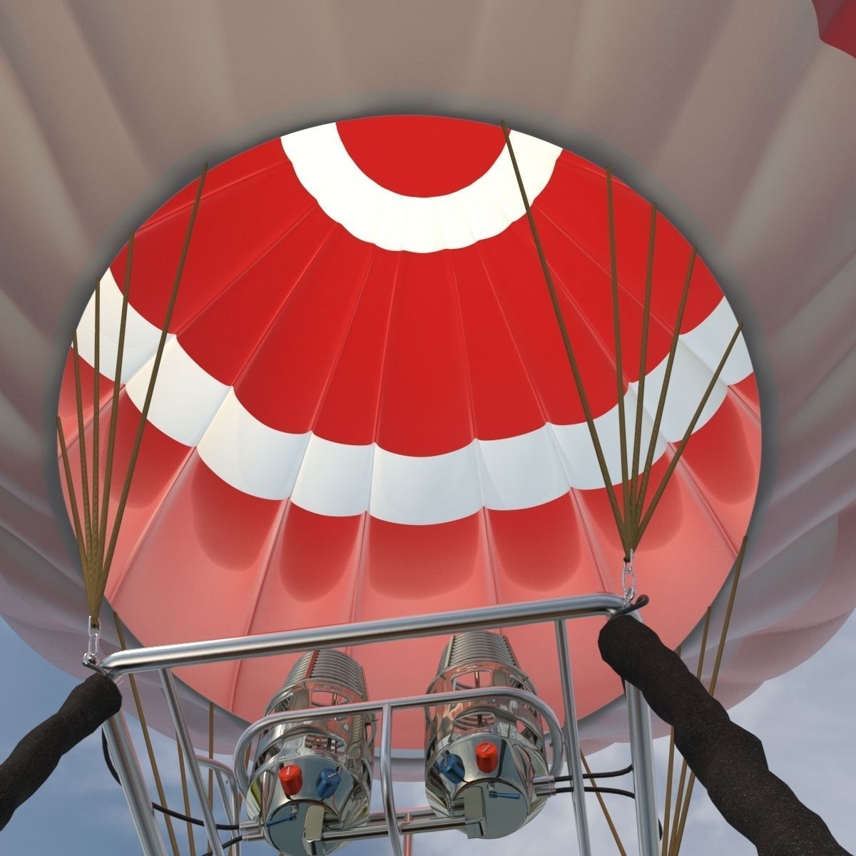 Balloon Hot Air 3D model_12