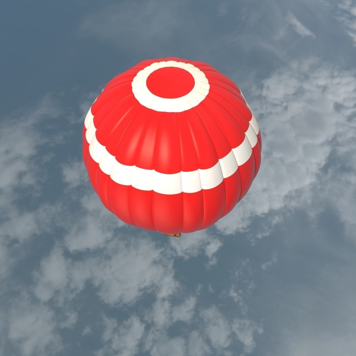 Balloon Hot Air 3D model_6