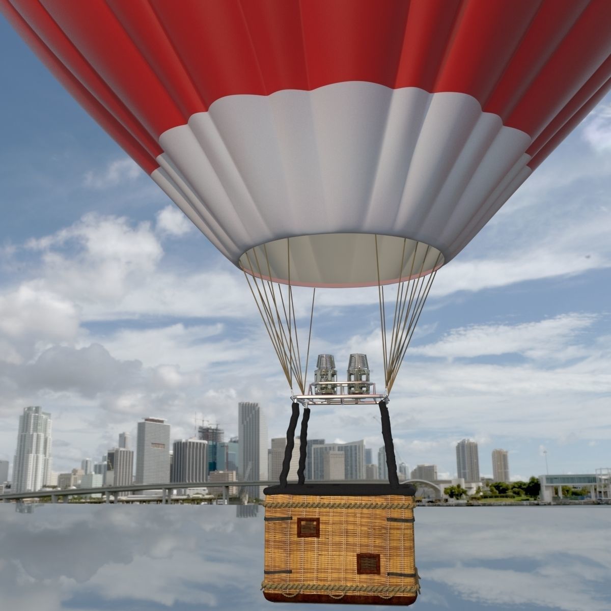 Balloon Hot Air 3D model_8