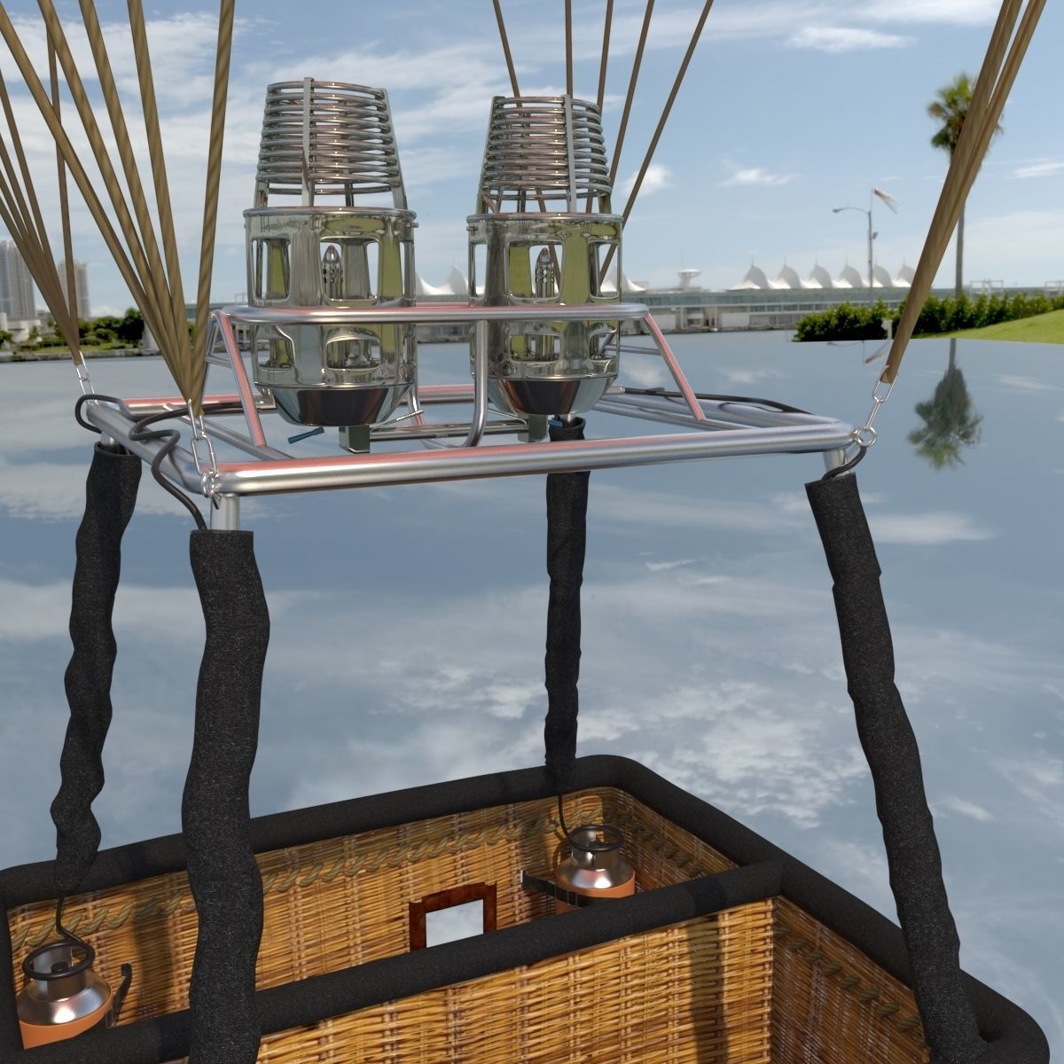 Balloon Hot Air 3D model_9