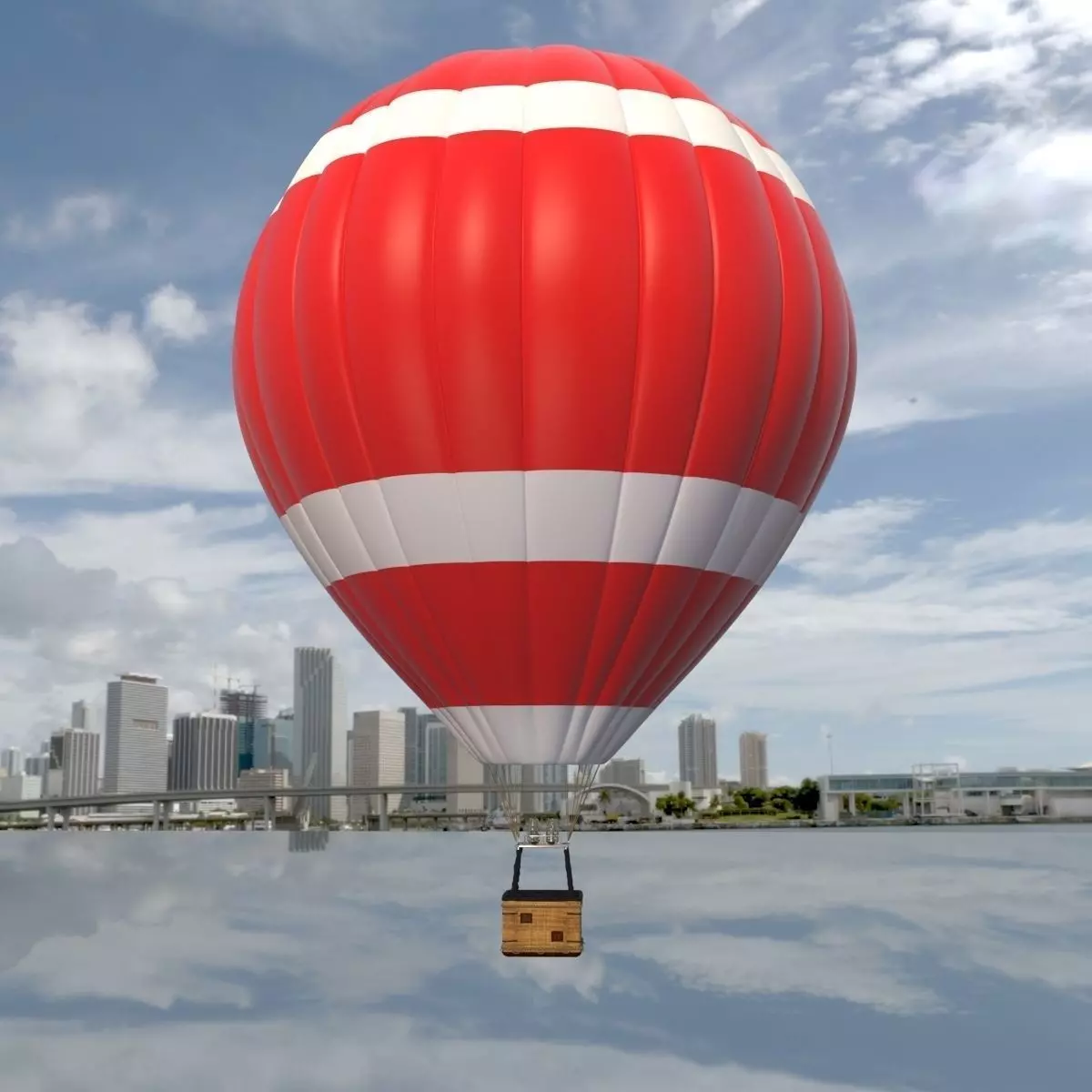 Balloon Hot Air 3D model_0