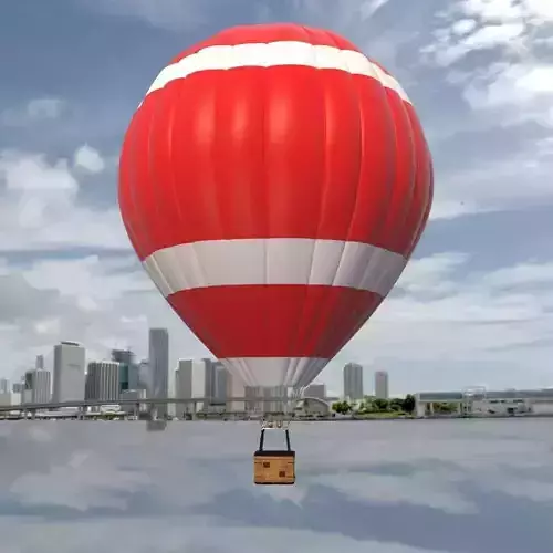 Balloon Hot Air 3D model