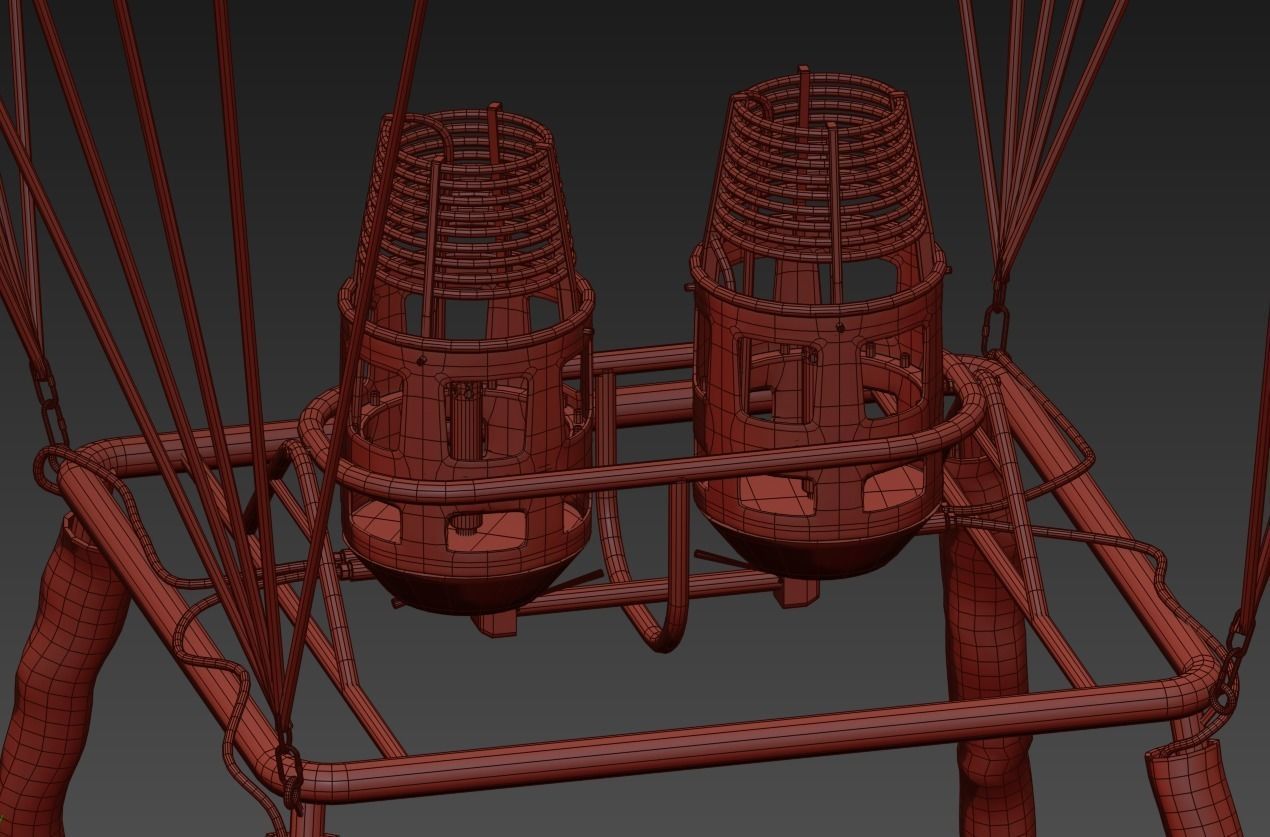 Balloon Hot Air 3D model_20