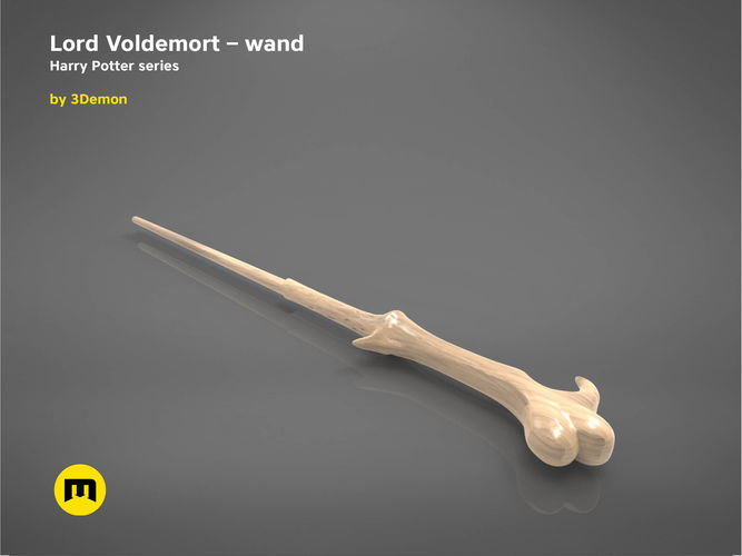 Voldemort wand - Harry Potter films 3D print model