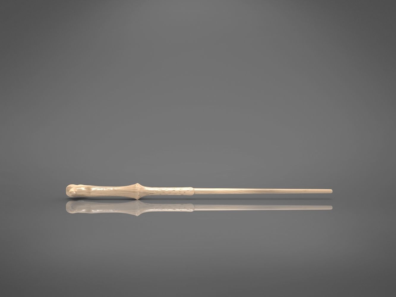 Voldemort wand - Harry Potter films 3D print model_3
