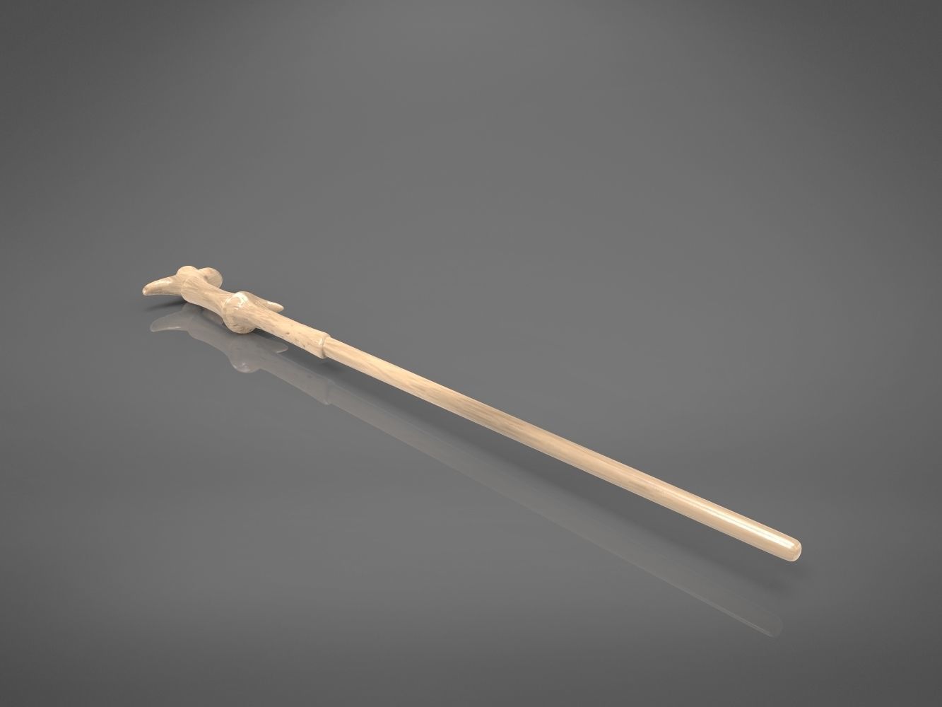 Voldemort wand - Harry Potter films 3D print model_1