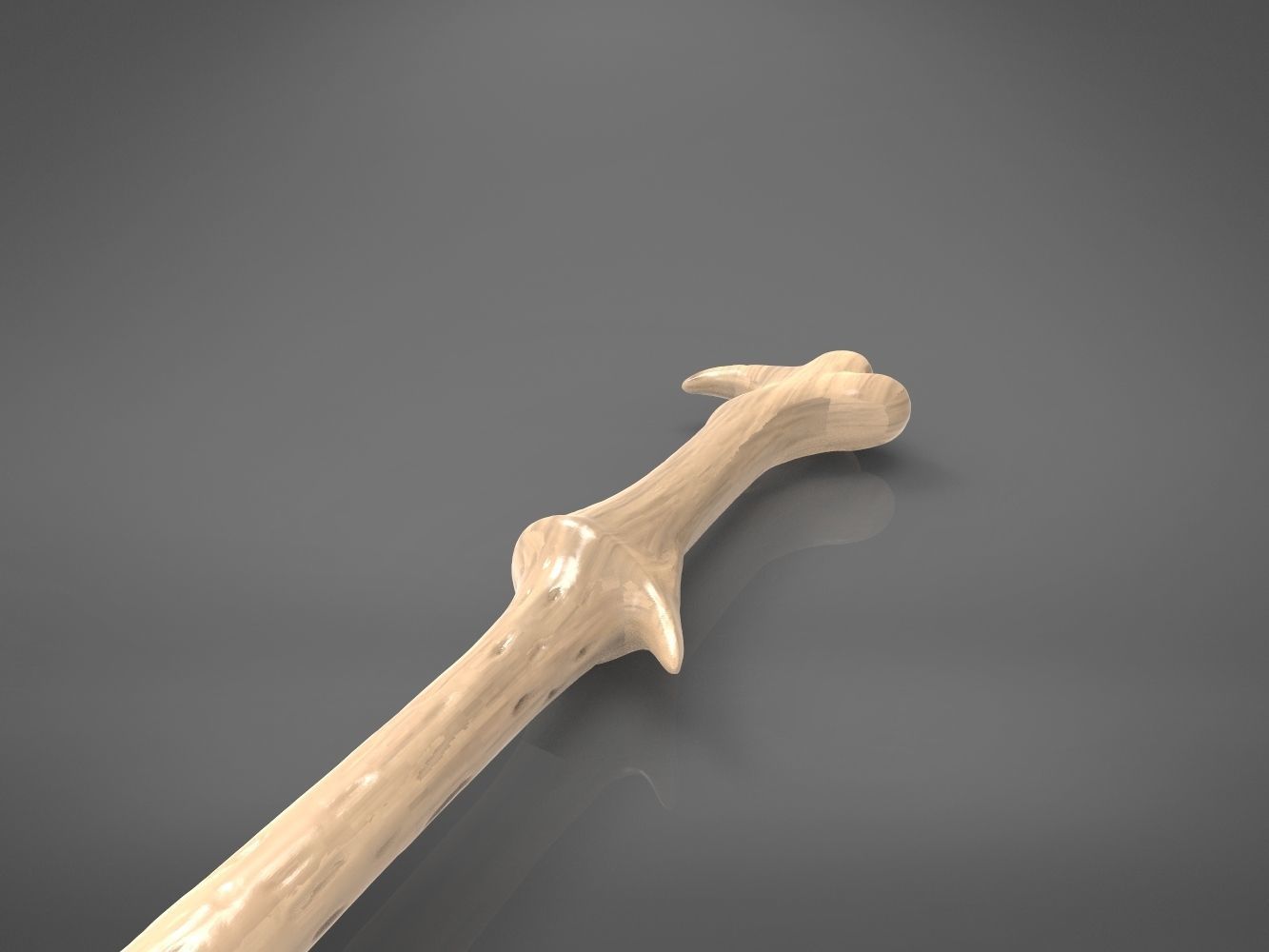 Voldemort wand - Harry Potter films 3D print model_12