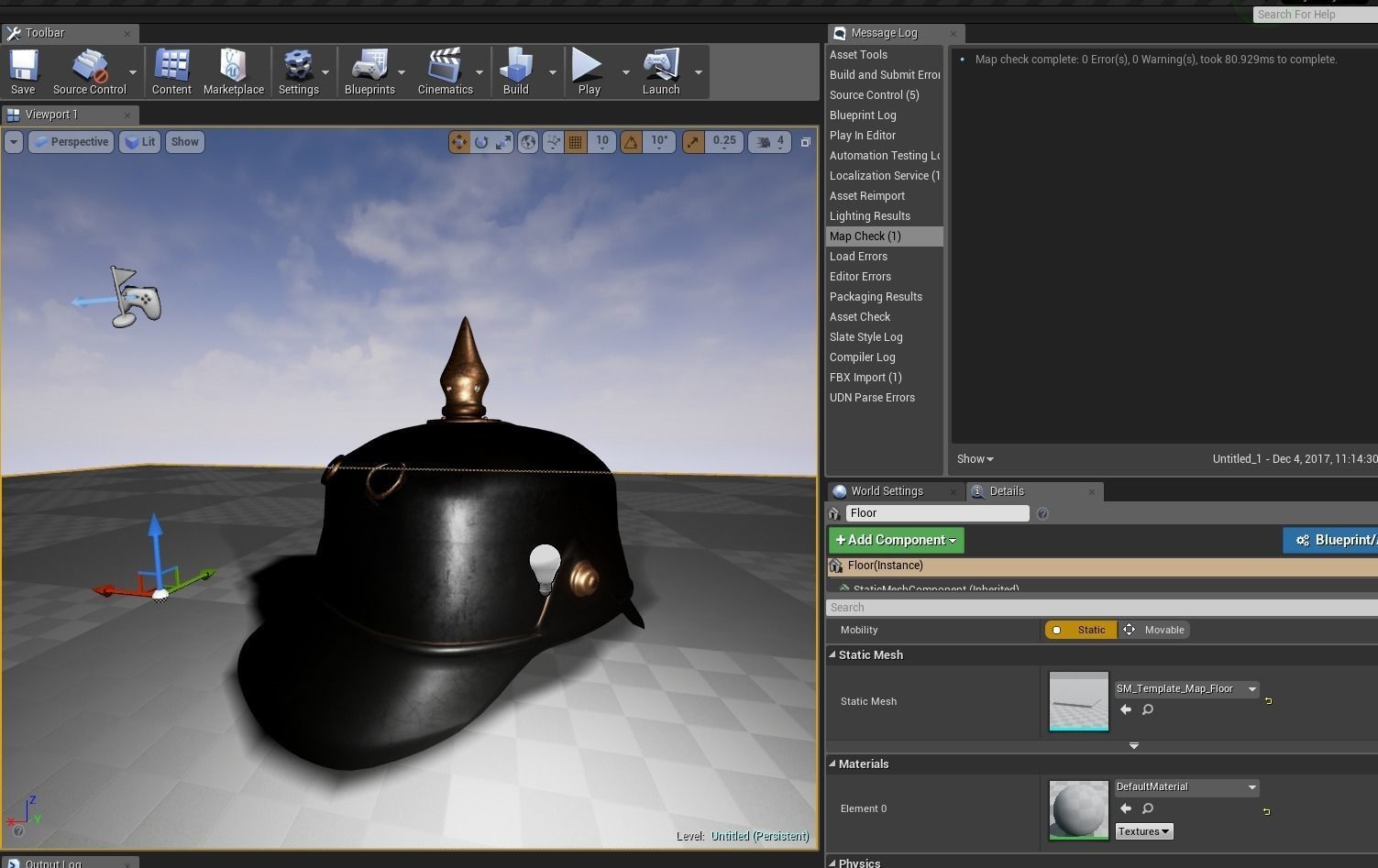 Helmet medieval 5 Low-poly 3D model_15