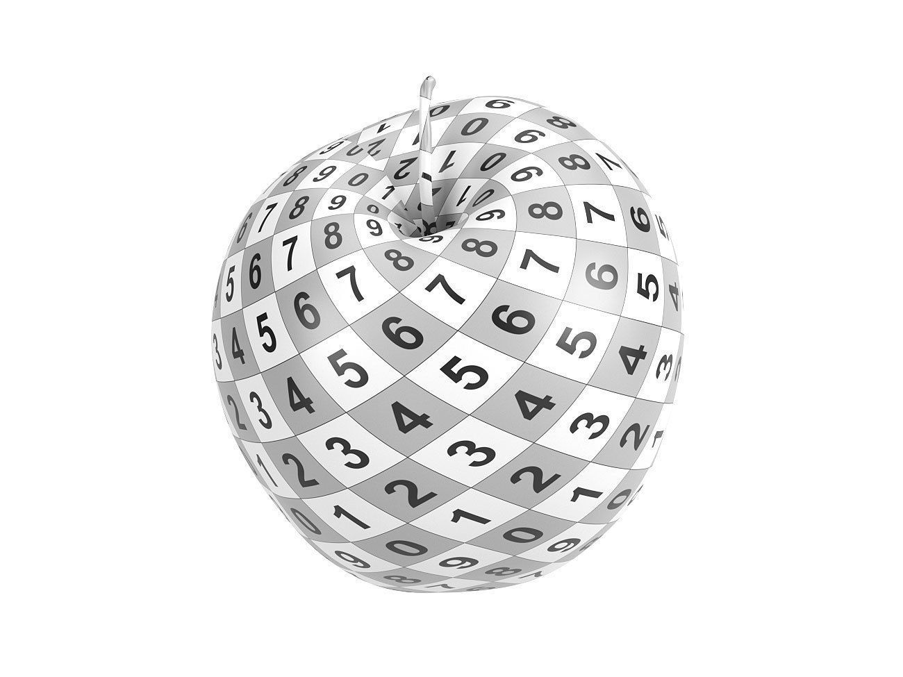 Photorealistic Apple 3D Scan 3D model_8