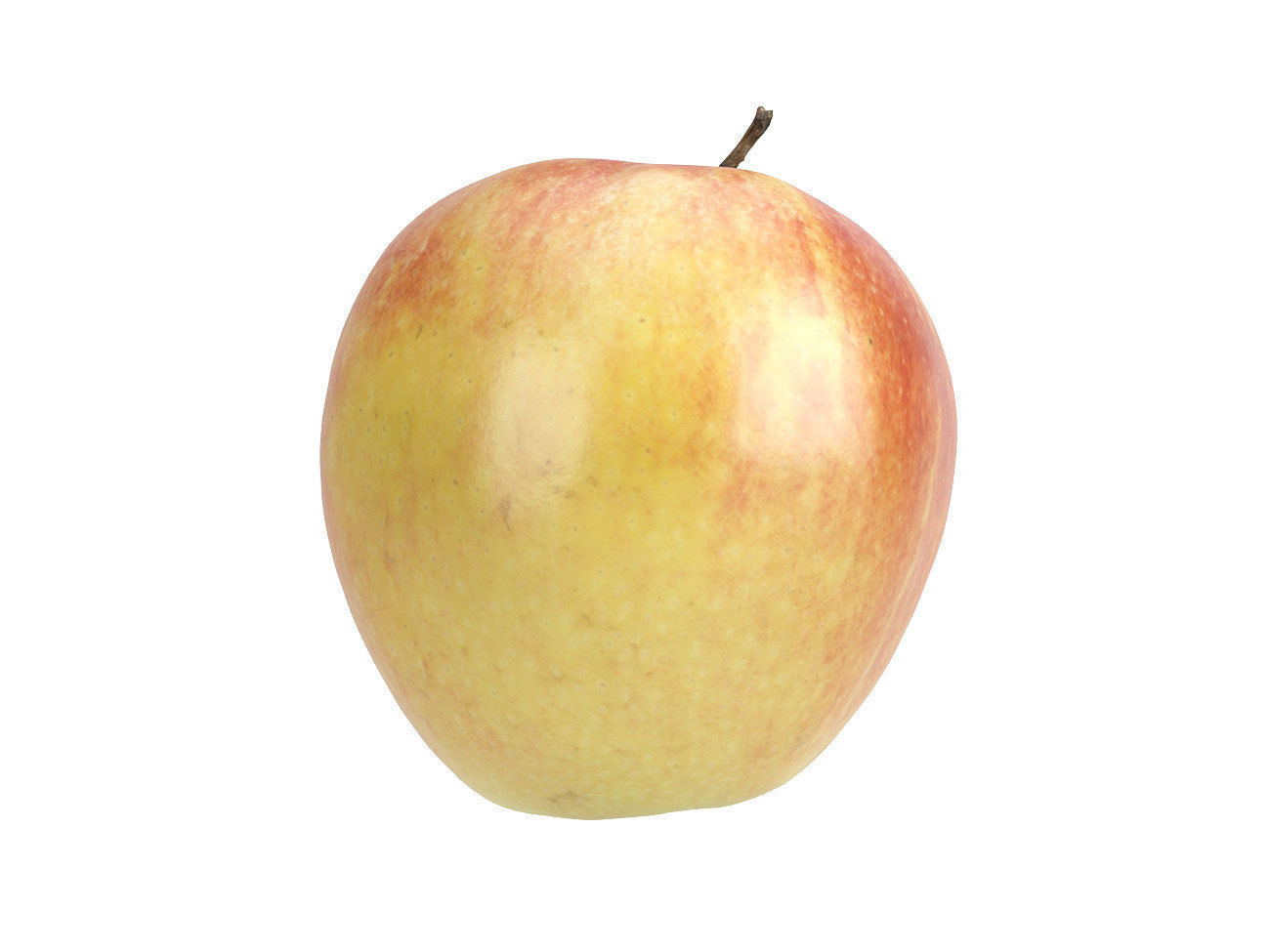 Photorealistic Apple 3D Scan 3D model_3