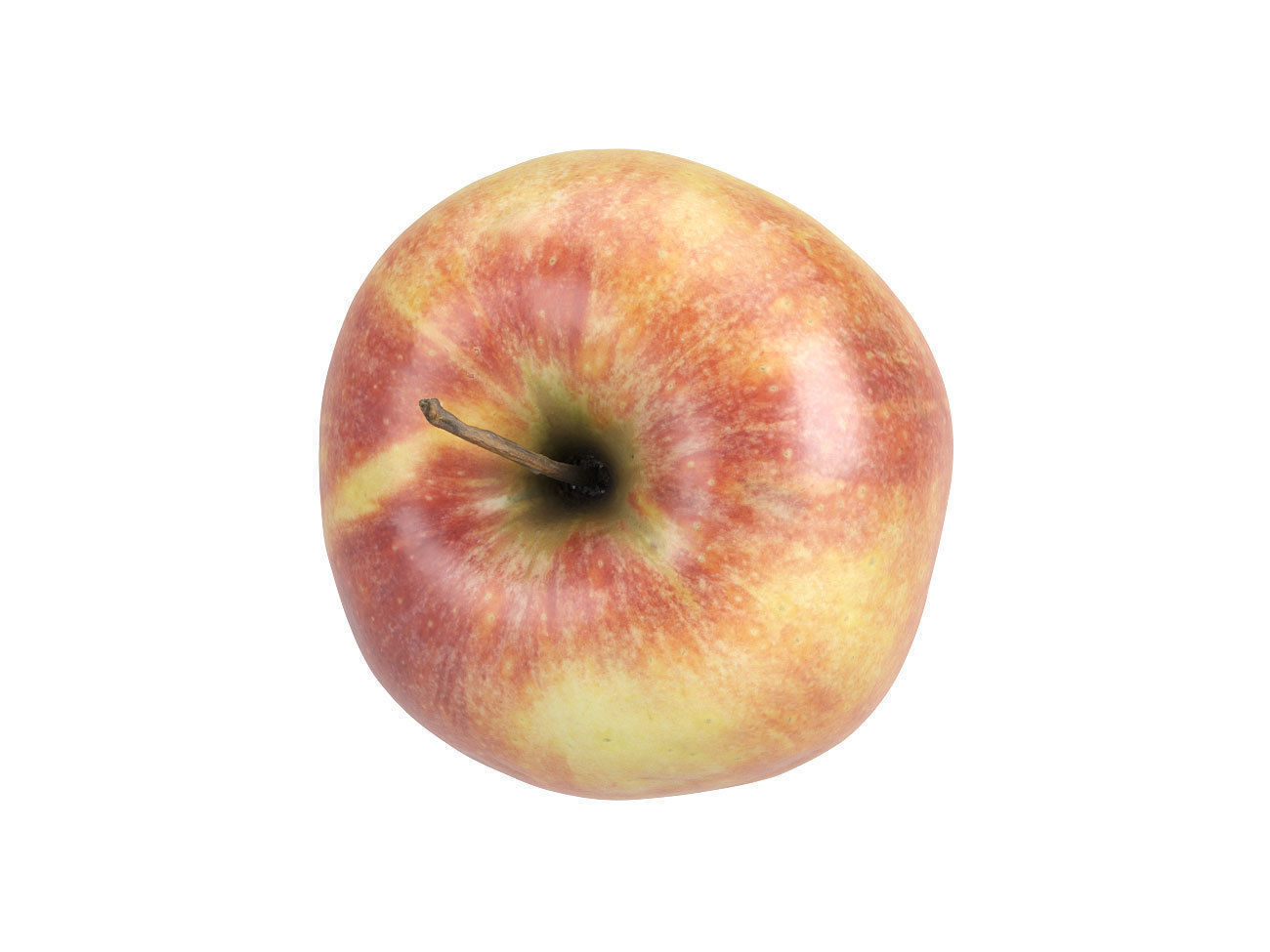 Photorealistic Apple 3D Scan 3D model_5