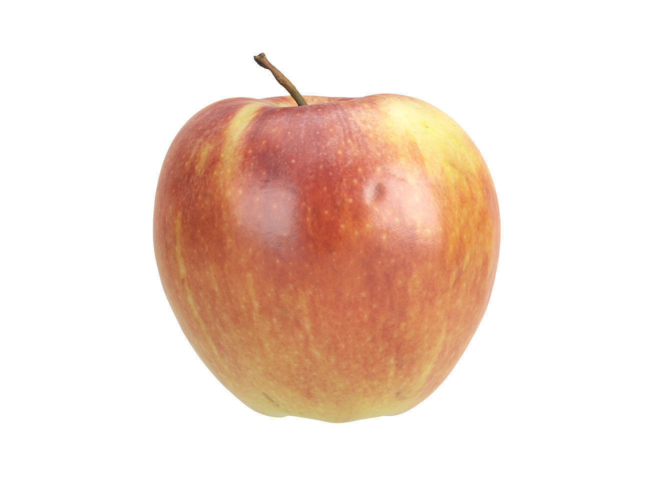 Photorealistic Apple 3D Scan 3D model_1