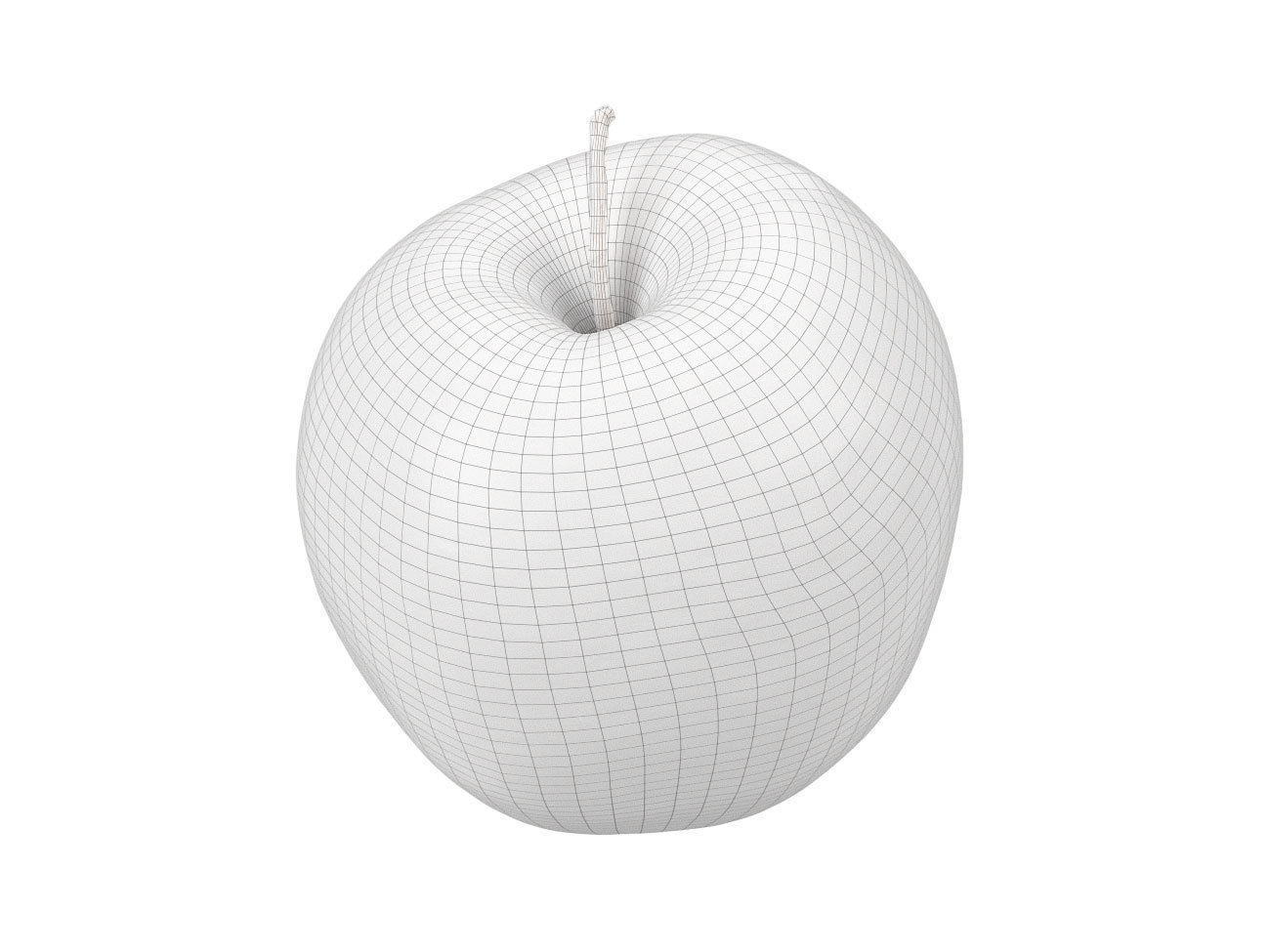Photorealistic Apple 3D Scan 3D model_7