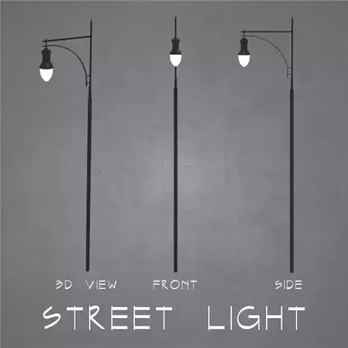 Street light fixture - architectural scene landscape lighting
