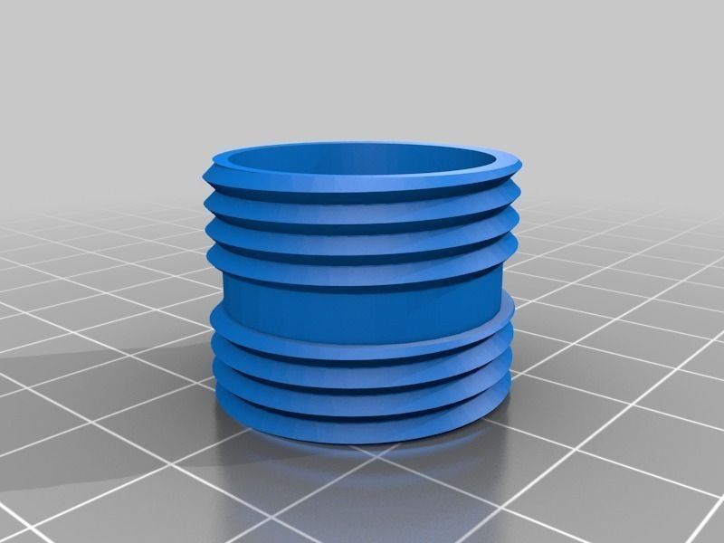 Screwable Two Part Globe - Earth in 3D Free 3D print model_2