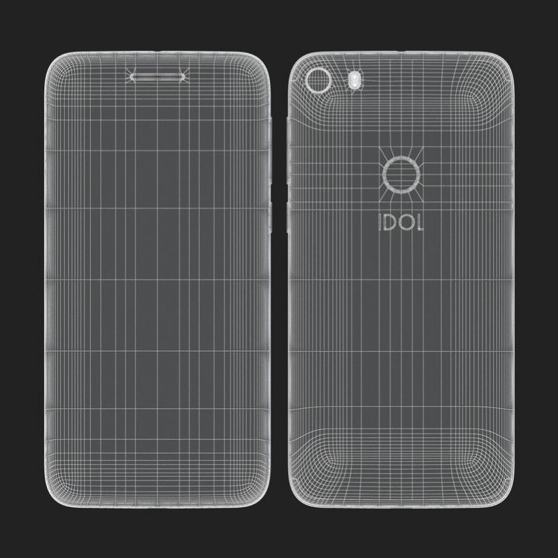 E3D - Alcatel Idol 5 3D model_5