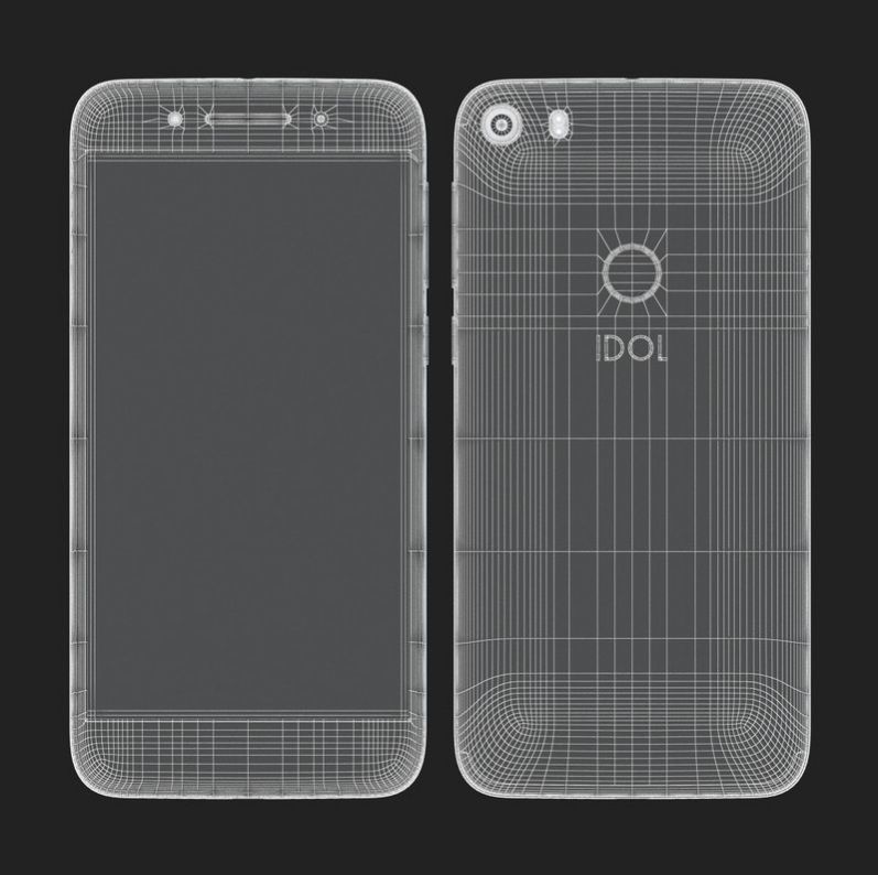 E3D - Alcatel Idol 5 3D model_4
