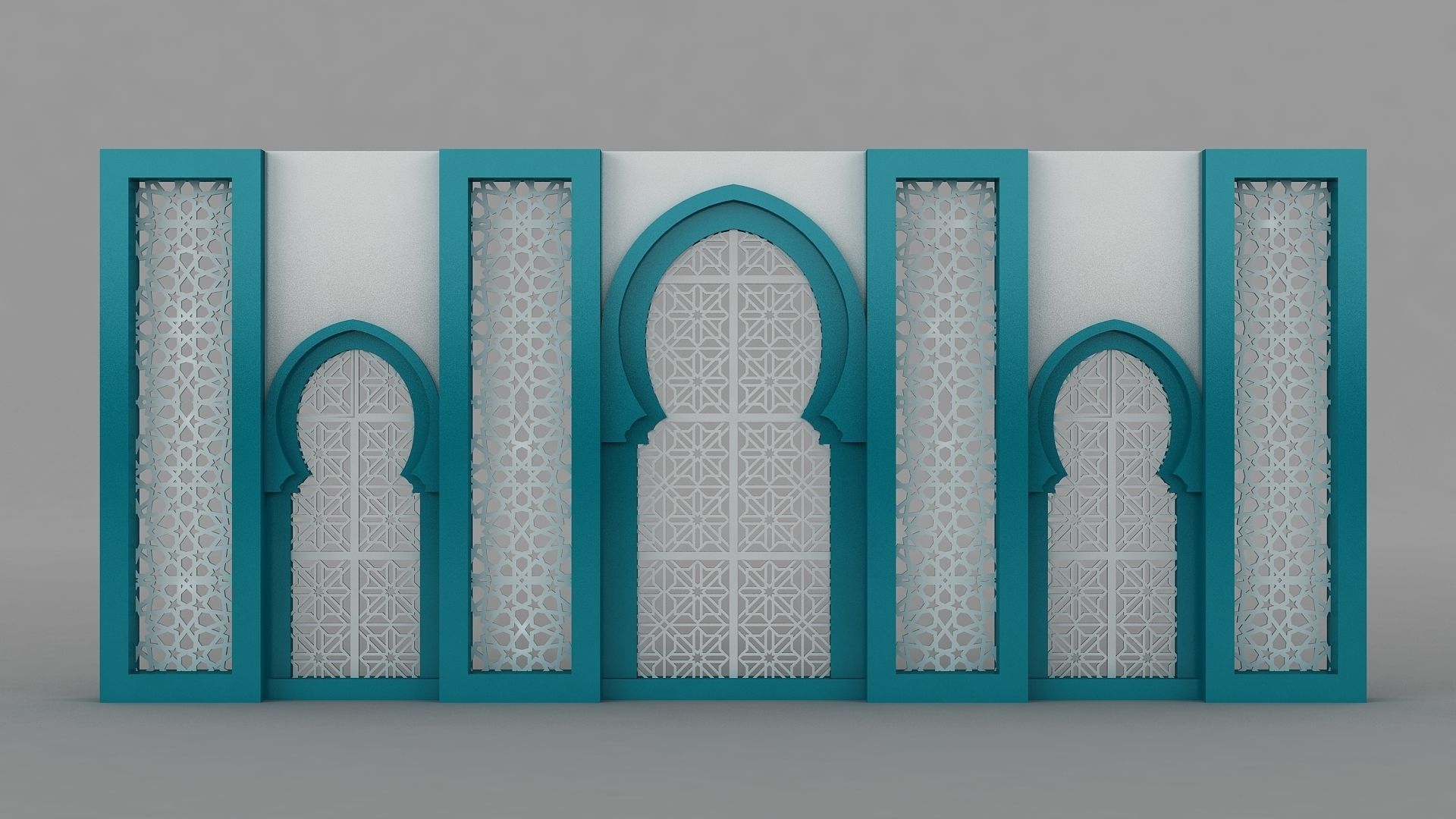 Islamic Decoration 3D model_1