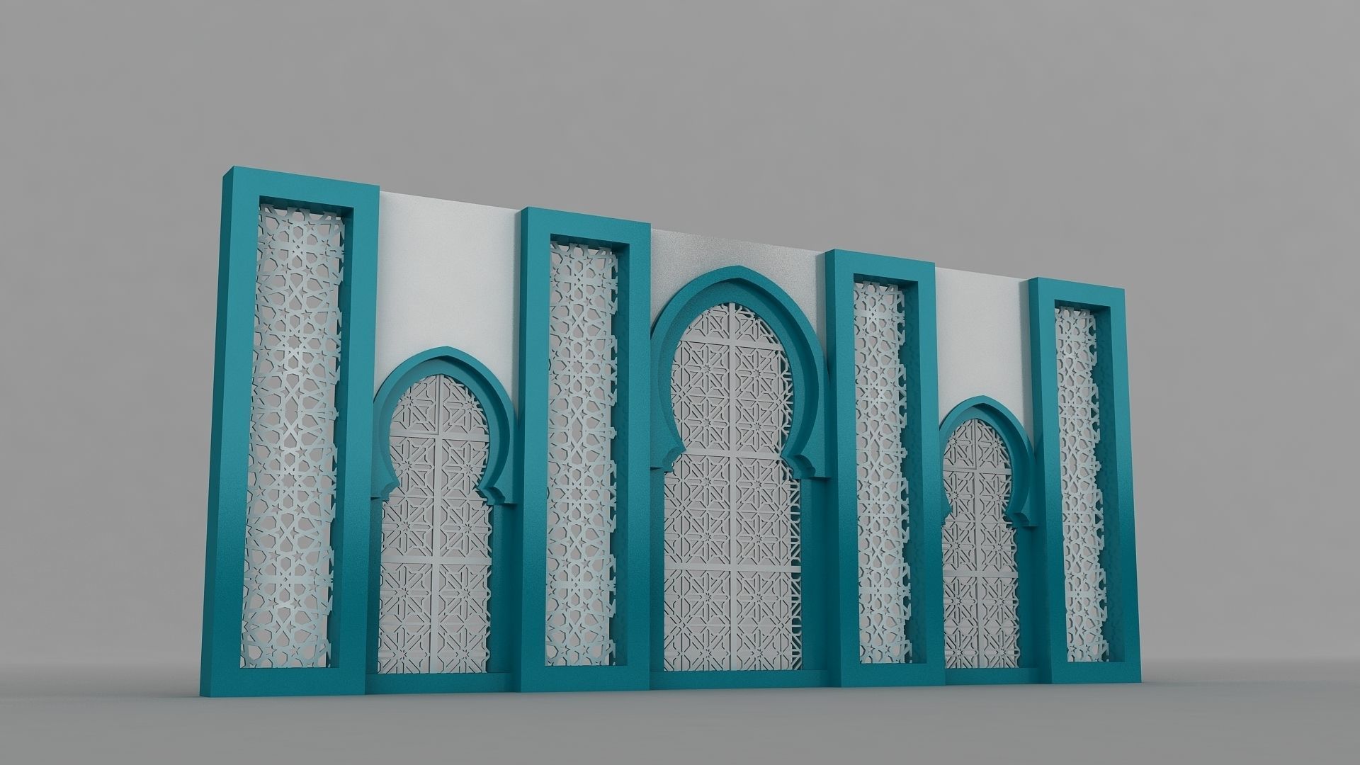 Islamic Decoration 3D model_3