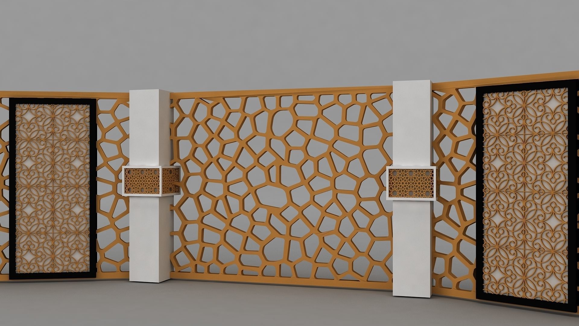 Islamic Decoration 3D model_9