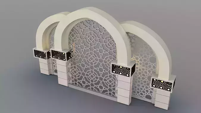 Islamic Decoration 3D model