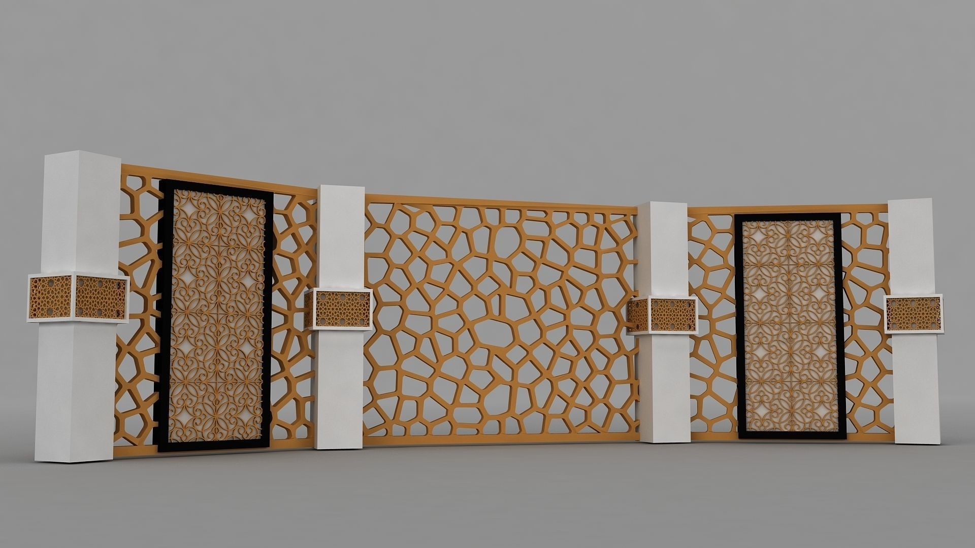 Islamic Decoration 3D model_12