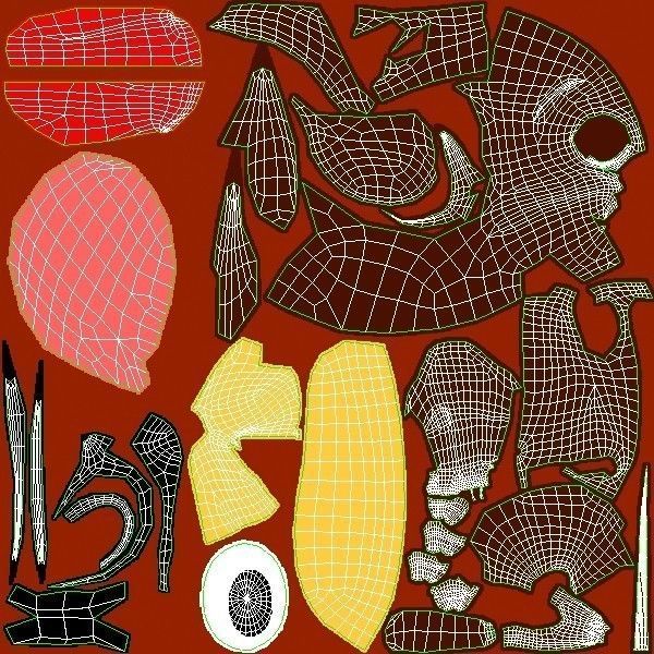 Jerry 3D character Low-poly 3D model_9