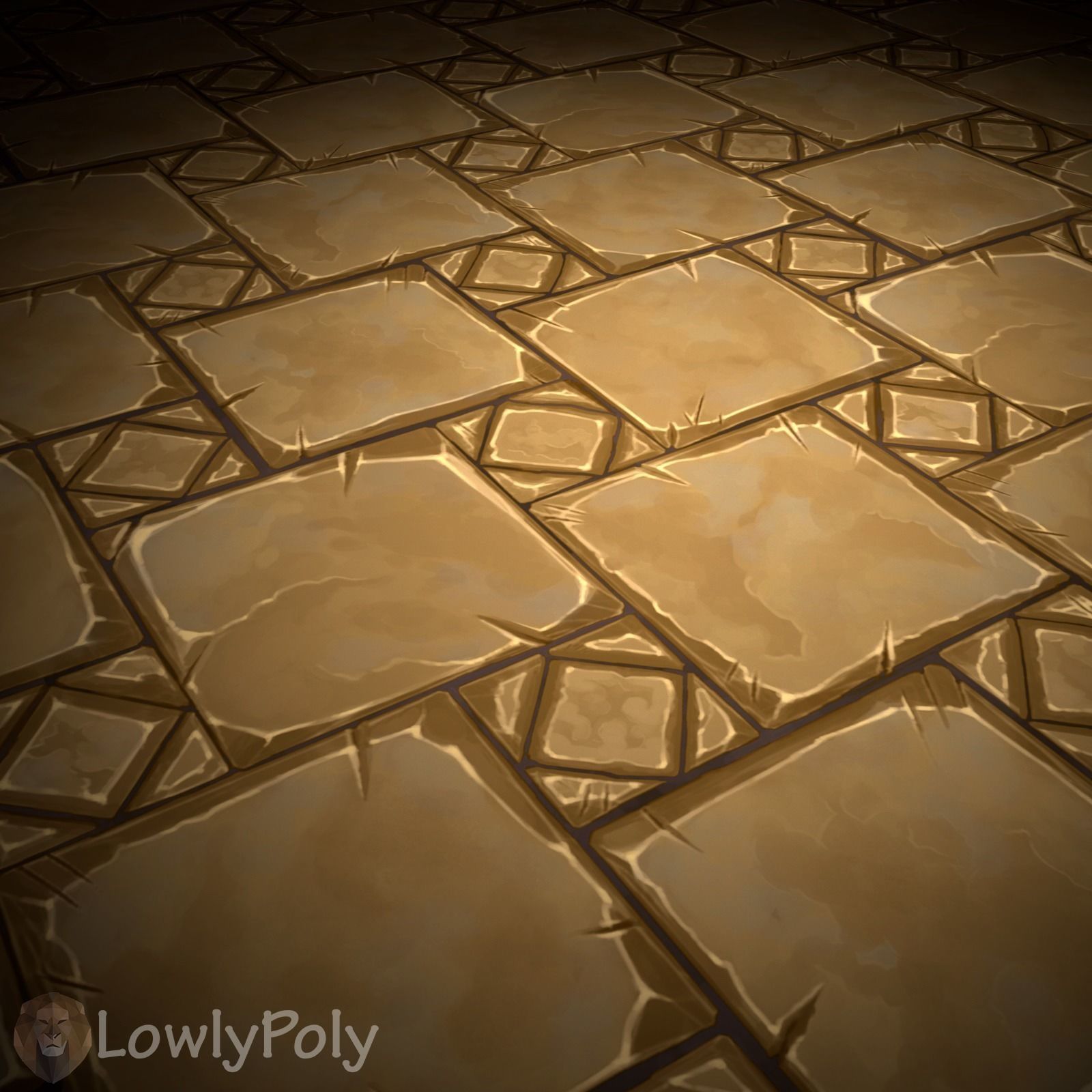 Stylized Stone Vol 04 - Hand Painted Texture Texture_10