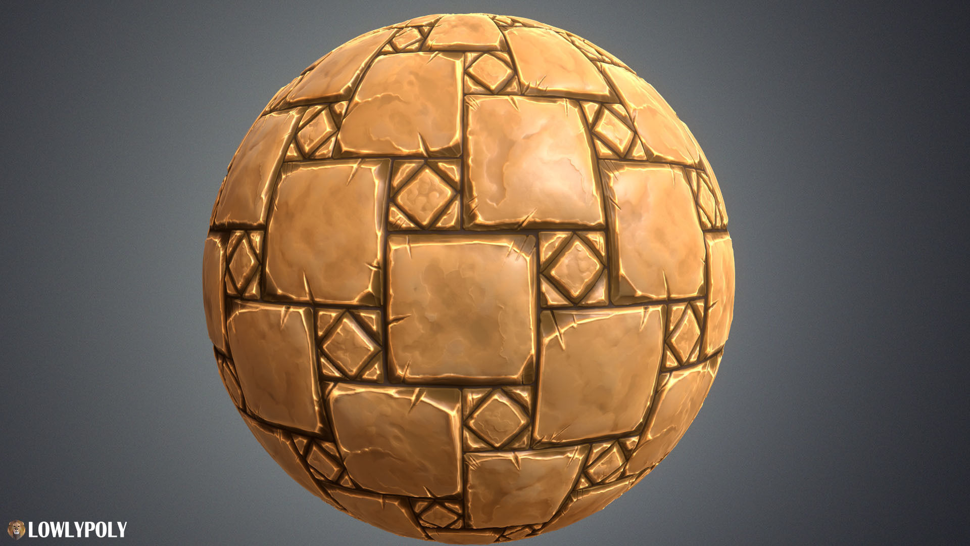 Stylized Stone Vol 04 - Hand Painted Texture Texture_6