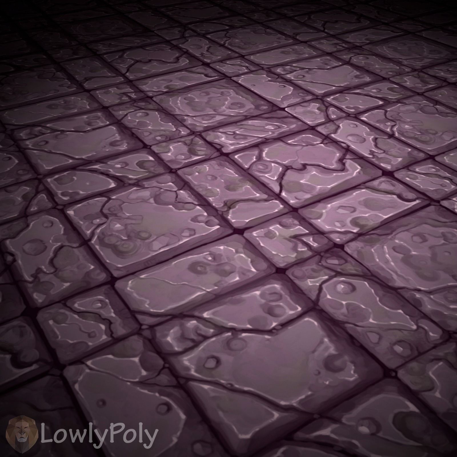 Stylized Stone Vol 04 - Hand Painted Texture Texture_12