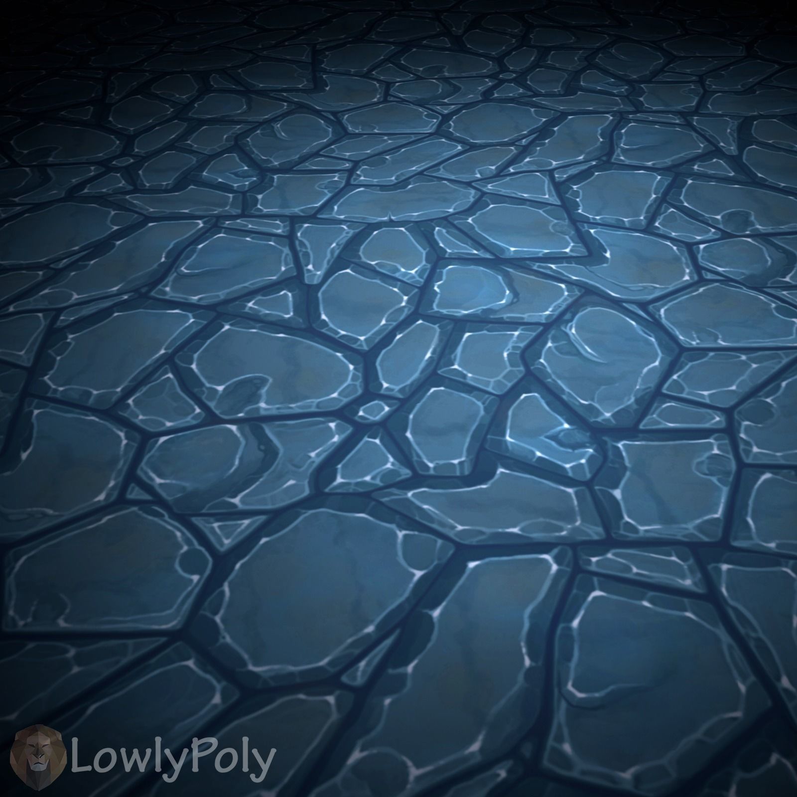 Stylized Stone Vol 04 - Hand Painted Texture Texture_8