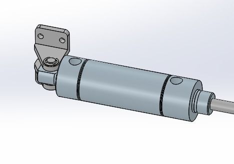 Cylinder restraining mechanism 3D model_1