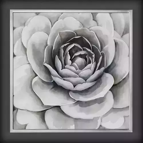 Picture Frames Low-poly 3D model