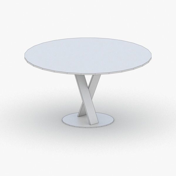 0705 - Table Low-poly 3D model_4