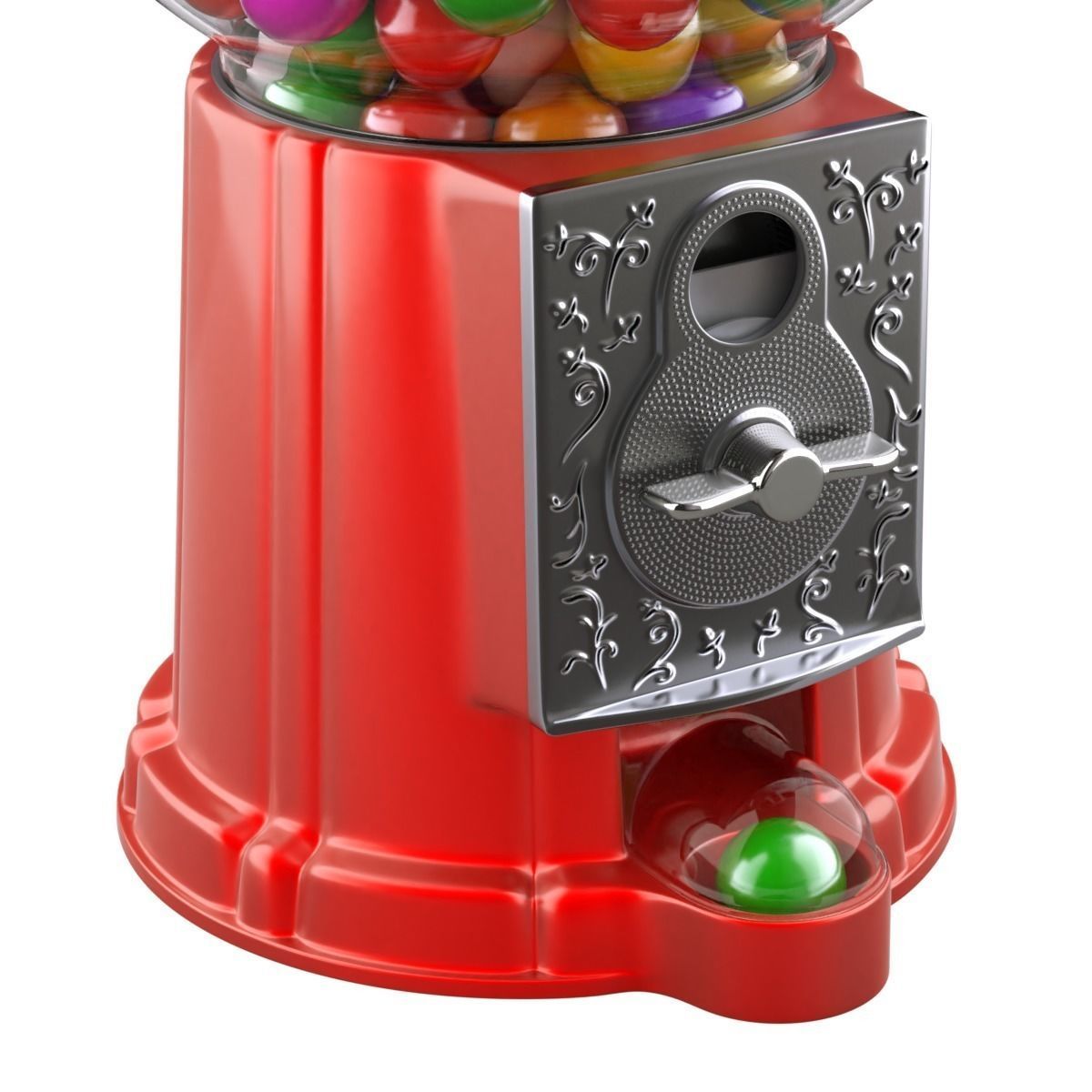Gumball Machine 3D model_6